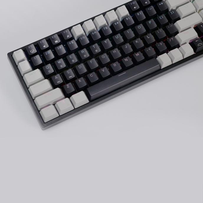 Rexus Keyboard Wireless Gaming Mechanical Daxa M84 PRO - Black Grey,Red Switch