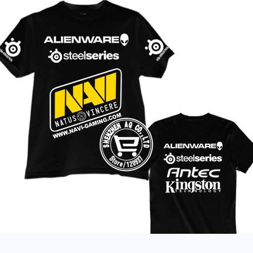 Tshirt Gamer NAVI Team Black