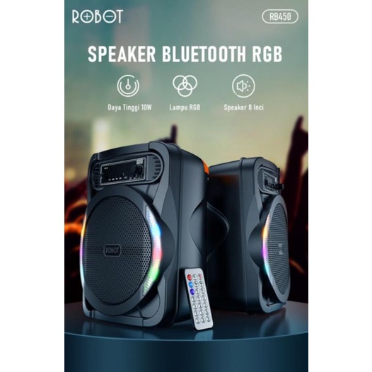 ROBOT Bluetooth speaker RB450 Black