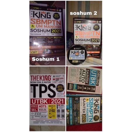

BUKU UTBK THEKING (SAINTEK, SOSHUM,TPS AJA)
