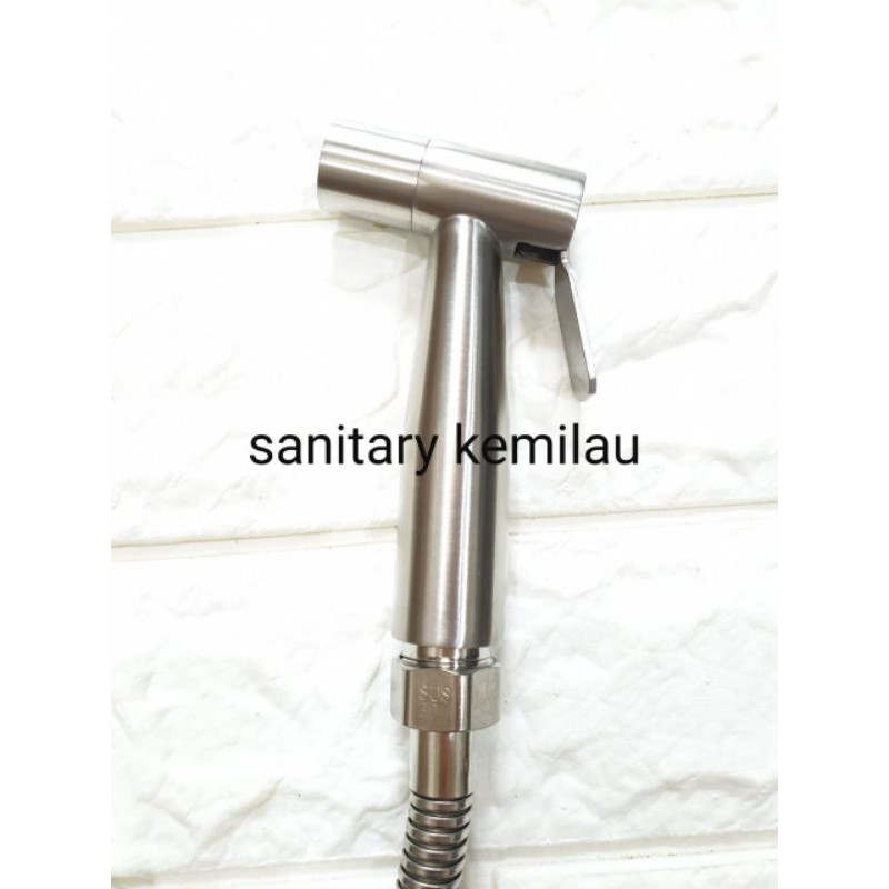 Jet Shower Toilet Kamar Mandi Stainles Sus 304 - Shower Cebok Stainles - Shower Bidet