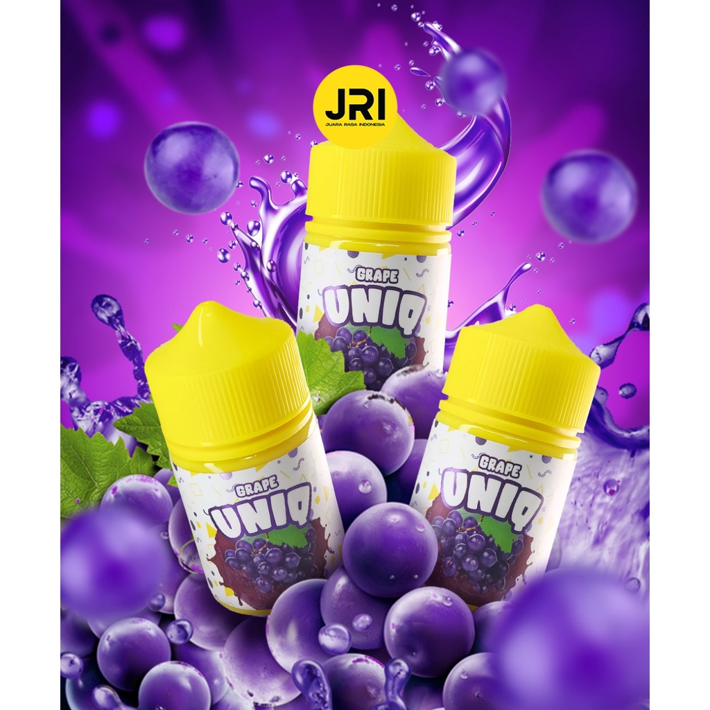 LIQUID VAPE UNIQ SERIES 60ML UNIQ FRUITY DINGIN ORIGINAL