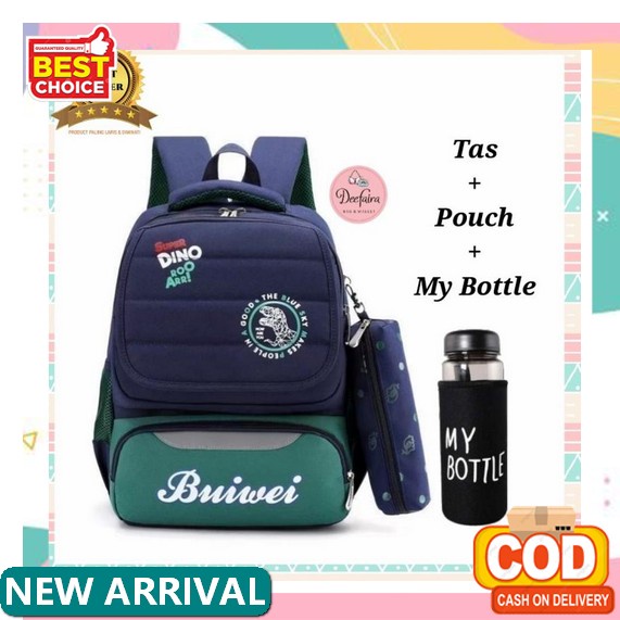 Tas Sekolah Anak Tk Paud Sd Wanita Perempuan Anak Laki-Laki Sekolah Dasar Ransel Besar Nilon Import 