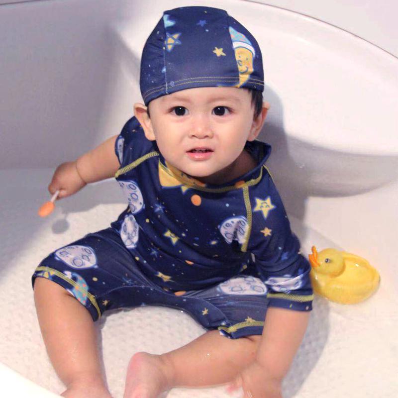 Baju Renang One Piece Lengan Pendek Motif Unicorn untuk Baju Renang One Piece Lengan Pendek Motif Unicorn untuk
