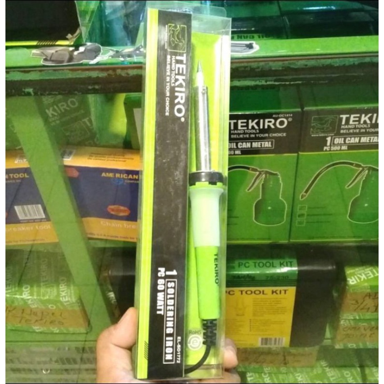 Solder Listrik 60 Watt Tekiro Soldering Iron Solder 60W Tekiro