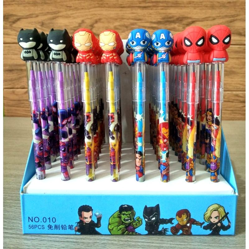 

Pensil Susun Karakter Super Hero