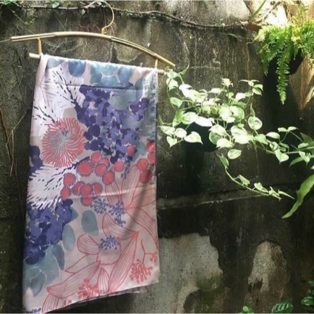 Bundling - Preloved Jemima scarf brownclay