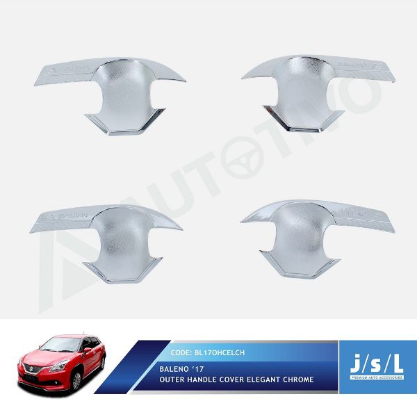 Aksesoris Tambahan JSL Mangkok Pintu Krom Baleno Hatchback 2017 Outer Handle Elegant