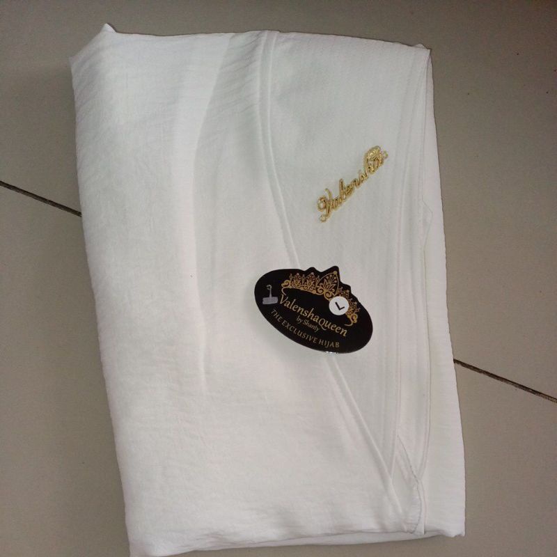 KHIMAR CARLA L ORIGINAL VALENSHA QUEEN-Broken white