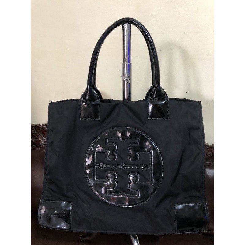 Preloved tory burch ella tote nylon