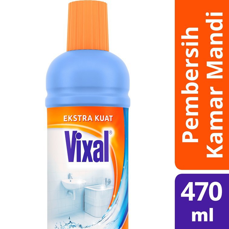 Vixal Pembersih Porselen Kamar Mandi BIRU-HIJAU 160 ml / 470 ml / 750ml