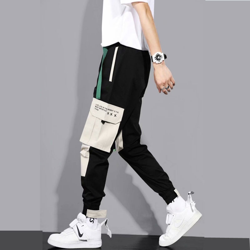 CELANA PANJANG JOGGER KASUAL FASHION KOREAN HIP-HOP TALI JOGGER CELANA TERMURAH PRIA DAN WANITA