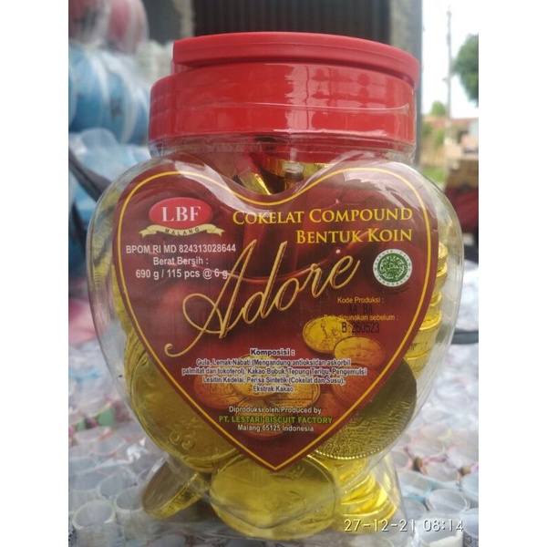 

Permen Cokelat Berbentuk Coin