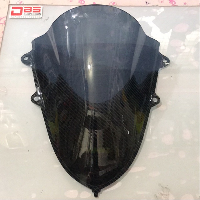 Visor R15 v3 Winshield R15 v3 Mhr Motif Karbon Best Kualitas