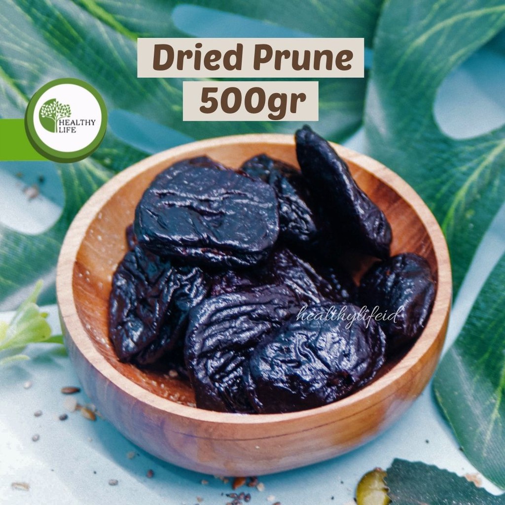 Jual Unsweetened Dried Prune / Prunes / Plum 500gr (Untuk Diet / Bakery