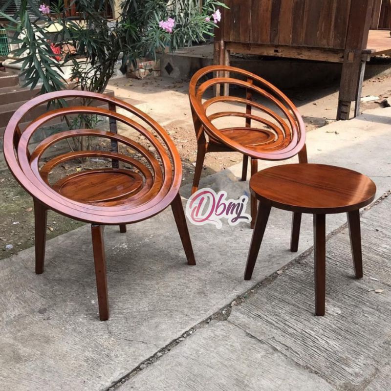 KURSI TERAS KAYU JATI, KURSI TERAS OBAT NYAMUK, KURSI TERAS UNIK MODERN ELEGAND BERKUALITAS