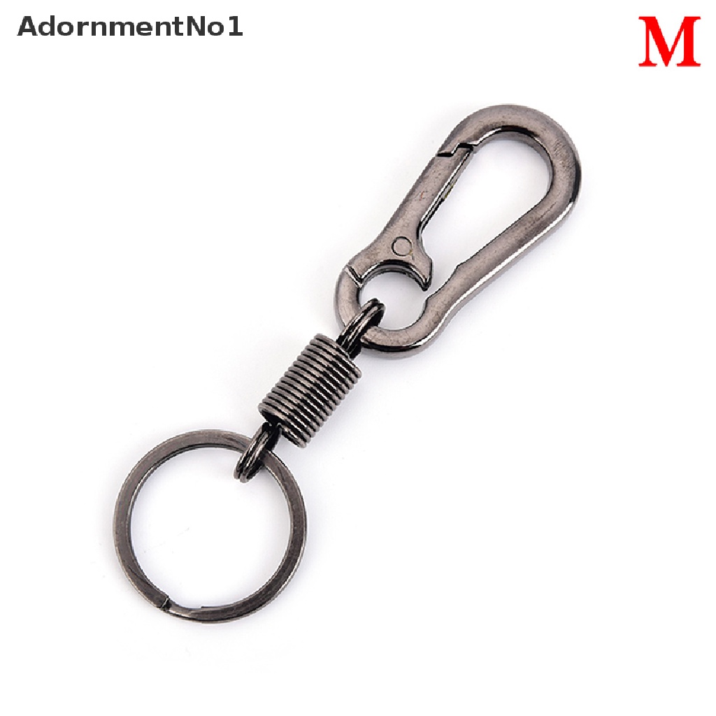 (AdornmentNo1) 1pc Gantungan Kunci carabiner Bentuk Labu Bahan Stainless steel anti Hilang