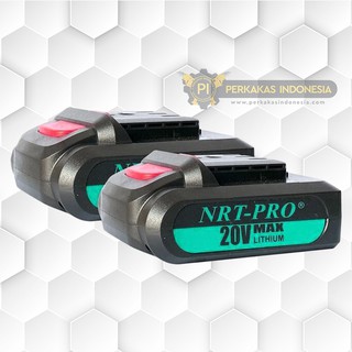 PROMO NRT Battery 20v 1.5 Ah Baterai NRT PRO Power Tools Cordless DC340