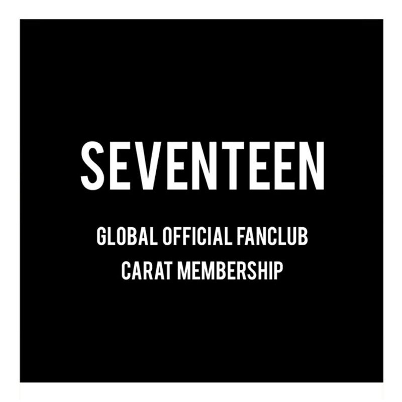 SEVENTEEN MEMBERSHIP KIT