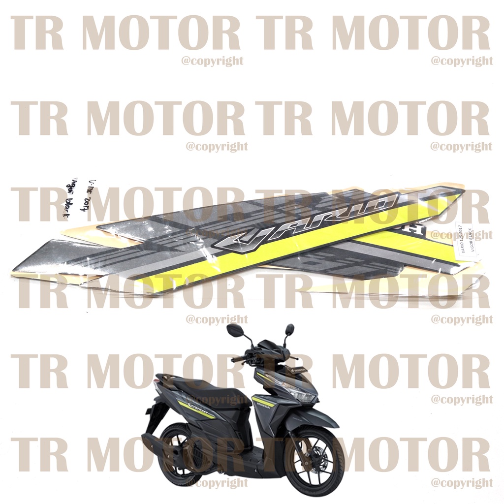 Stiker Motor Vario 125 2017 Sticker Striping Full Set Body Motor