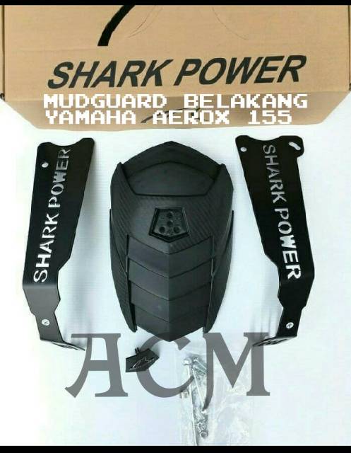 Mudguard spakbor belakang Aerox 155 Nmax 155 Lexi - Mudguard sharp poker Aerox Nmax Lexi
