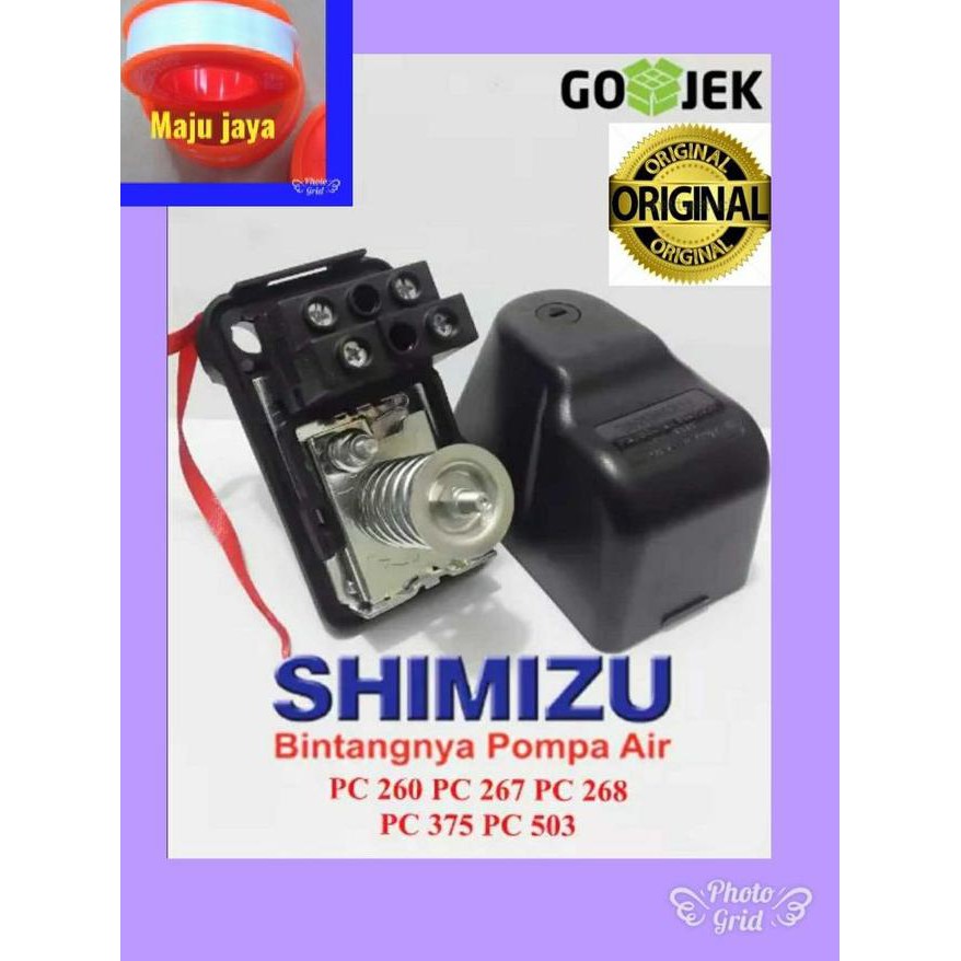 Otomatis Asli Shimizu Pompa Air Jet Pump Pm 5 Grundfos Waterplus Pc Harga Murah Shopee Indonesia