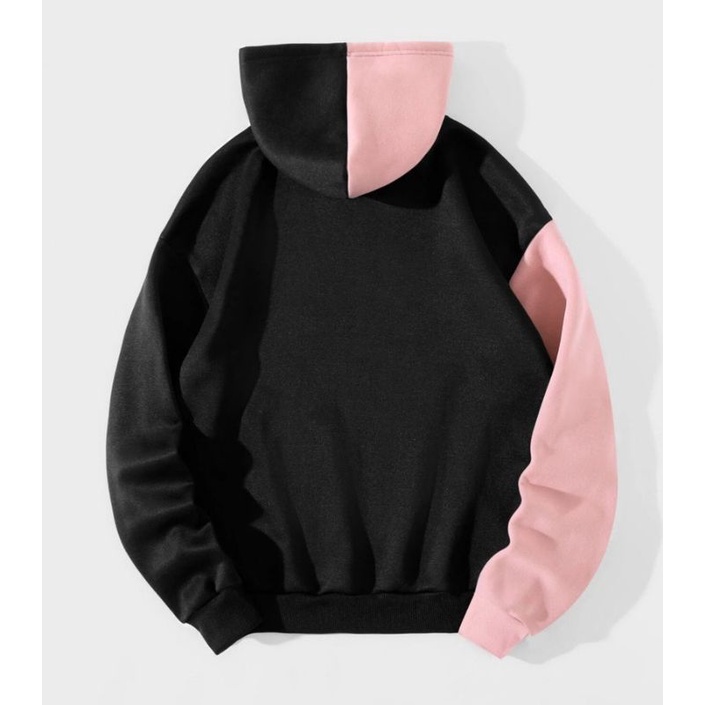 (S - XXXXL 6XL) Zip Hoodie Mix Warna Kombinasi NCT JISUNG Jaket Zipper Bigsize Korean Idol Kpop (S M L XL 2XL 3XL 4XL 5XL 6XL) Jumper Resleting Two Tone Unisex Jumbo Urban Style Oversize