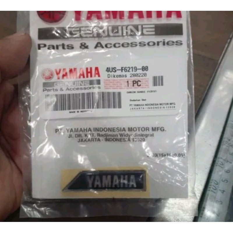 EMBLEM SPIDOMETER FIZ R ORIGINAL Yamaha