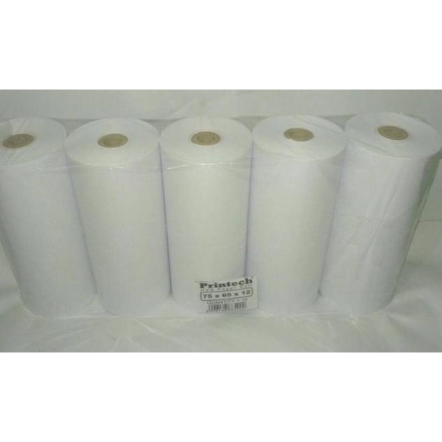 

○ Printech Kertas Struk Kasir 75 x 65 1 Ply HVS ❁