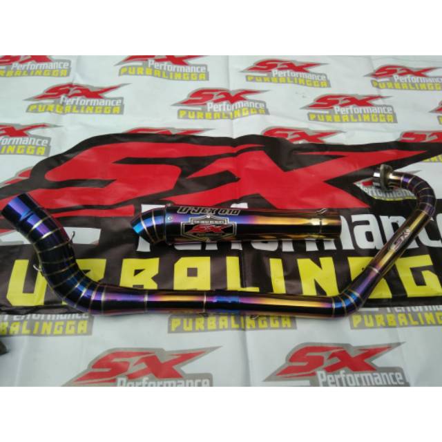 Knalpot sx kanan reques nama