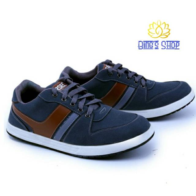 Sepatu pria/sepatu kets/casual shoes/sneakers bandung distro - GUS abu kombi