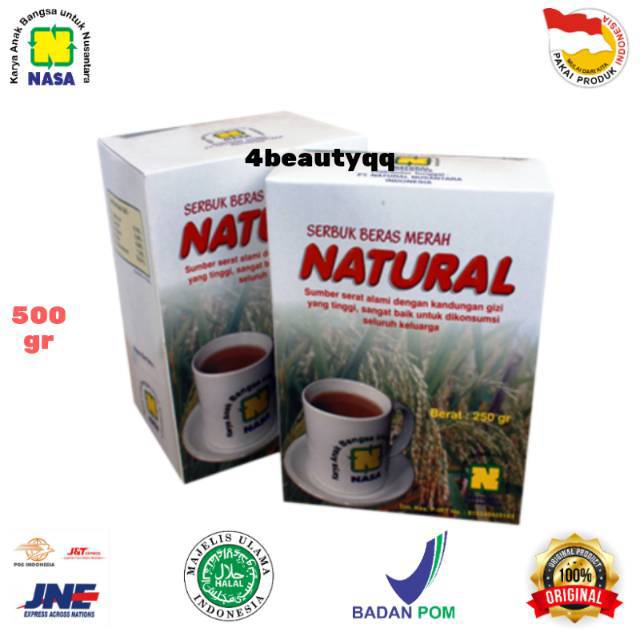 

Pelangsing alami minuman serbuk beras merah original 500gr