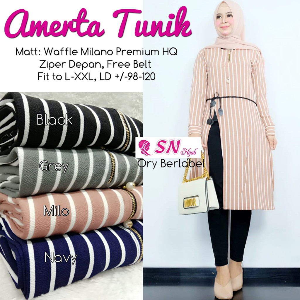 AMERTA TUNIK BY SN HIJAB