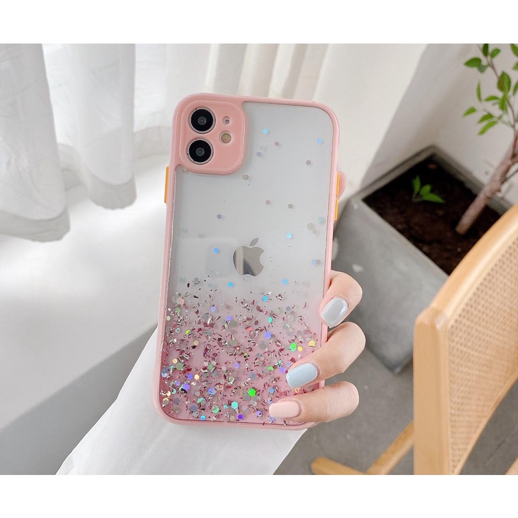 SOFTCASE GLITER INFINIX HOT 9 PLAY HOT 10 PLAY HOT 11 PLAY HOT 10