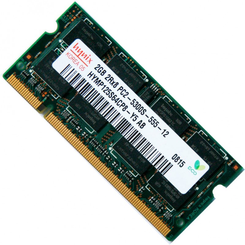 Ram laptop ddr2 2gb pc5300.6400