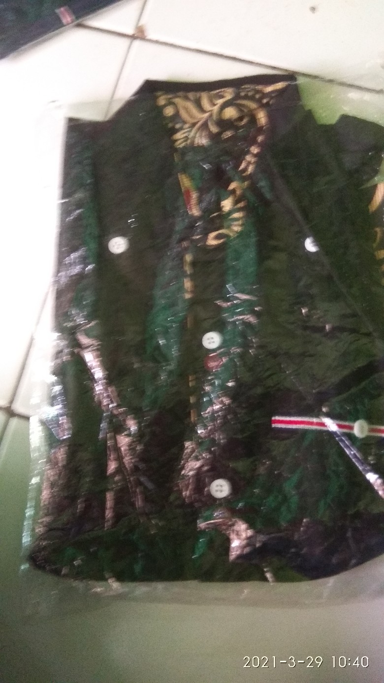 Kemeja Pria Asgard Slim Fit Lengan Pendek Kombinasi Batik / Kemeja Kerja / Kemeja Formal Casual