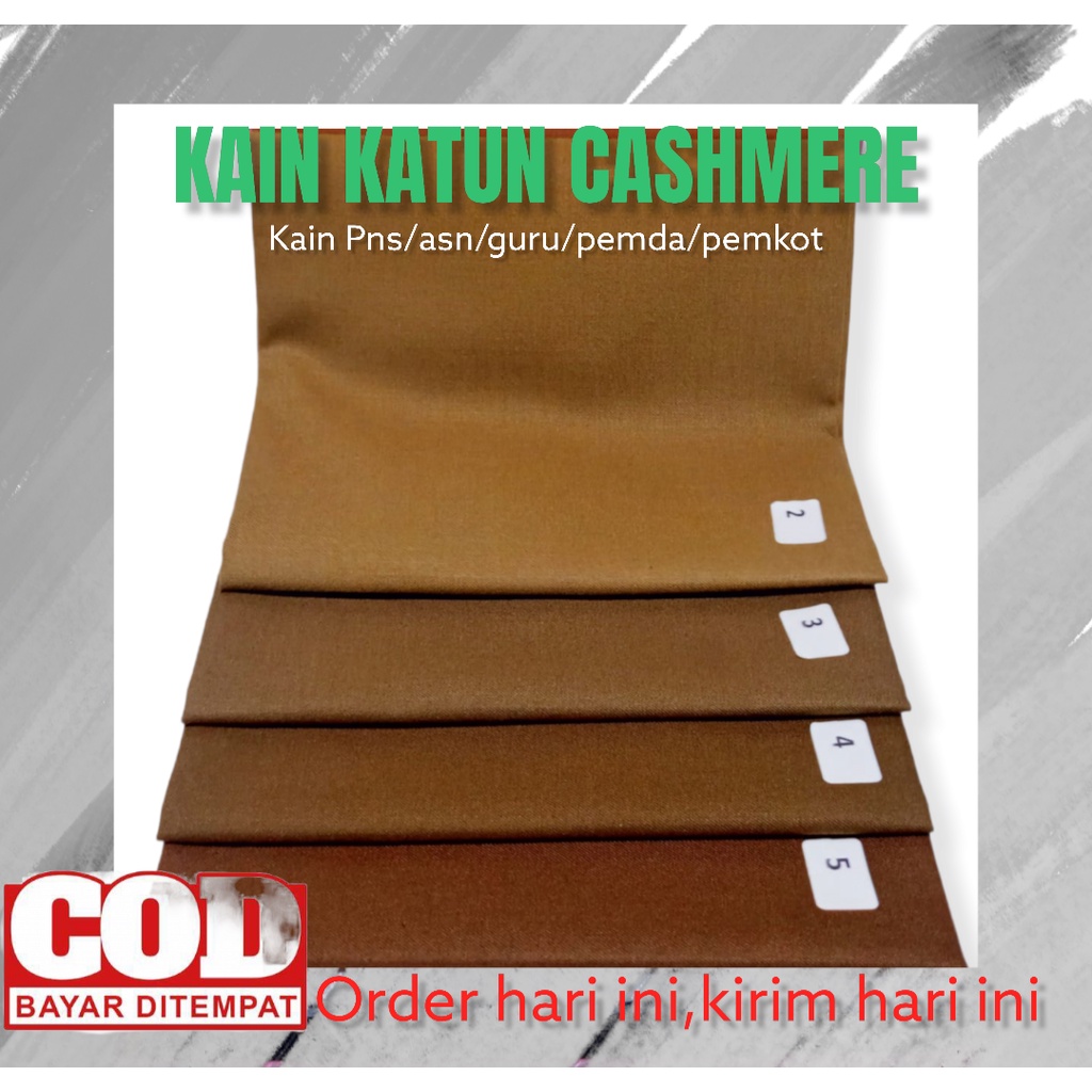 KAIN PEMDA KATUN CASHMERE /PNS WOOL CASHMERE IMPORT BERKUALITAS BAHAN LEMBUT DAN ADEM
