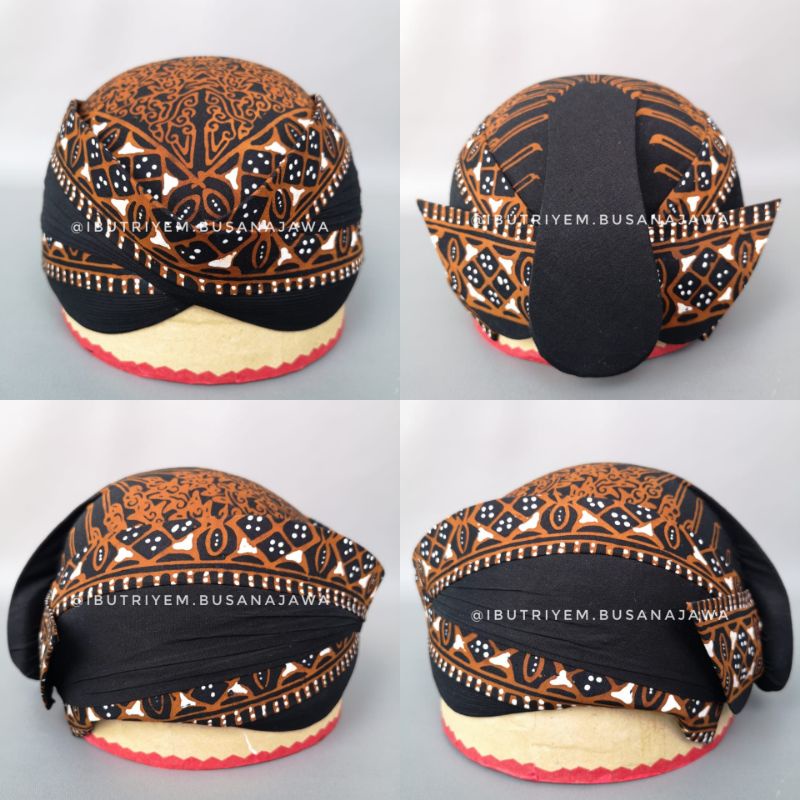 Blangkon Solo Perbawan Alusan Modang