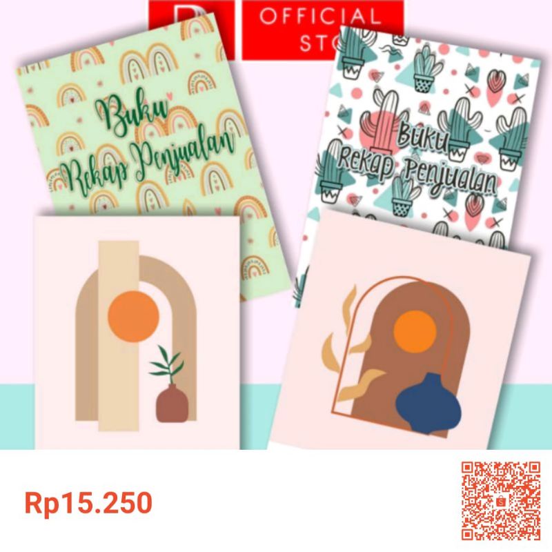 

BUKU ONLINE SHOP/ BUKU REKAP PENJUALAN