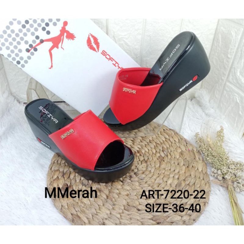 SANDAL WEDGES IMPORT WANITA SOFIYA 7220-22-5