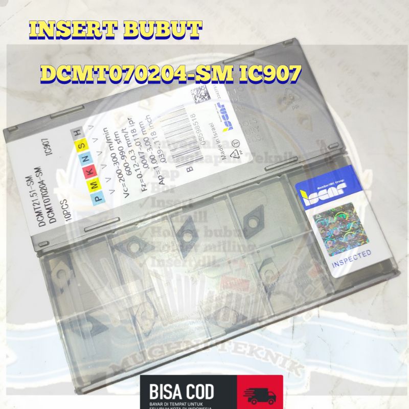 INSERT CARBIDE INSERT BUBUT MATA BUBUT DCMT070204 bukan DCMT11