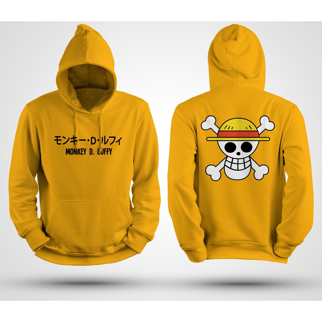 jaket hoodie LUFFY L-XL banyak warna jaket one piece jaket onepiece jaket anime jaket wibu