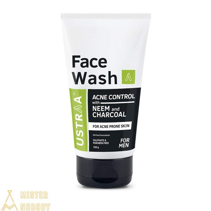 Promo Bulan Ini Ustra - Face Wash Neem And Charcoal (For Acne Prone And Oily Skin) Terbatas