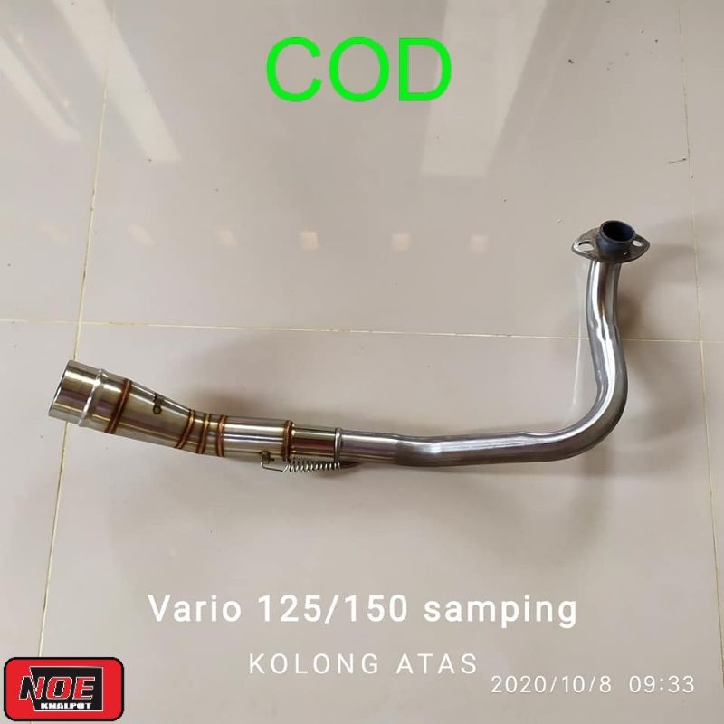 Pipa leher knalpot Vario 125 atau 150 atas anti gasruk