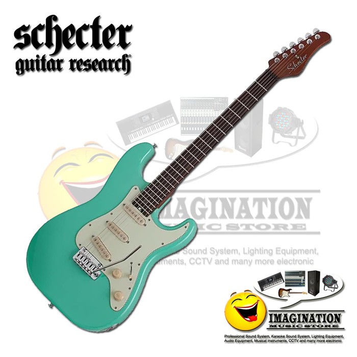 Schecter Nick Johnston Traditional - Atomic Green