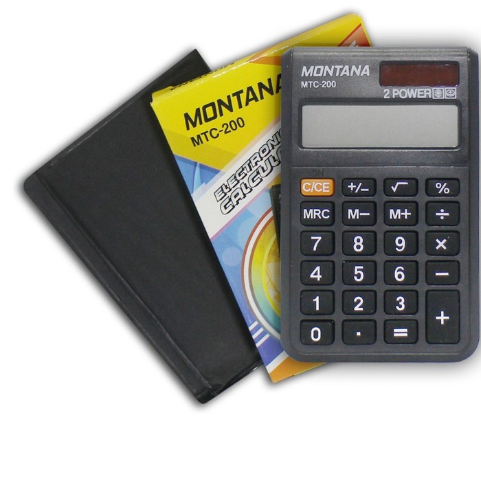 

Murah Calculator / Kalkulator Montana MTC 200 P/ 8 Digits Keren