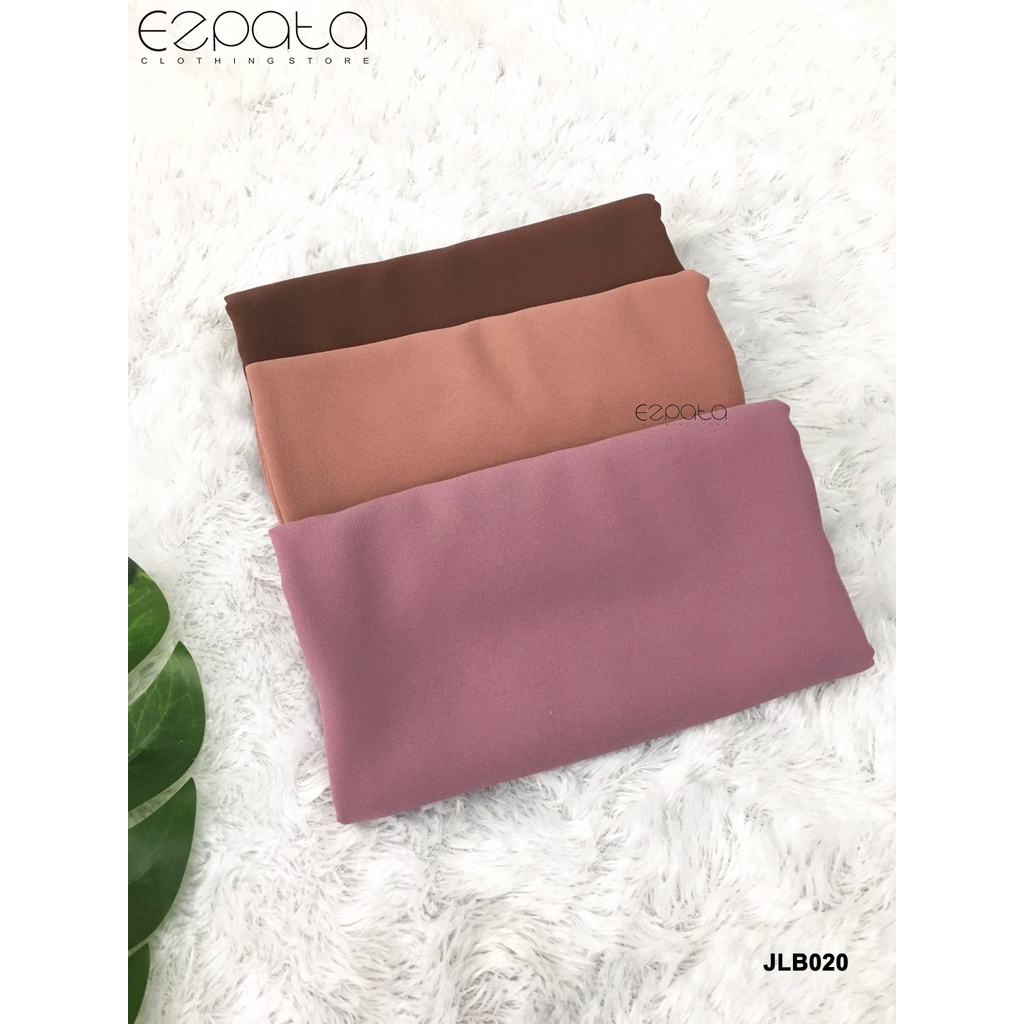 Ezpata Jilbab Pashmina Bahan Ceruty Baby doll 180x75 Hijab Premium bahan jatuh mudah dibentuk Model Terbaru dan Termurah