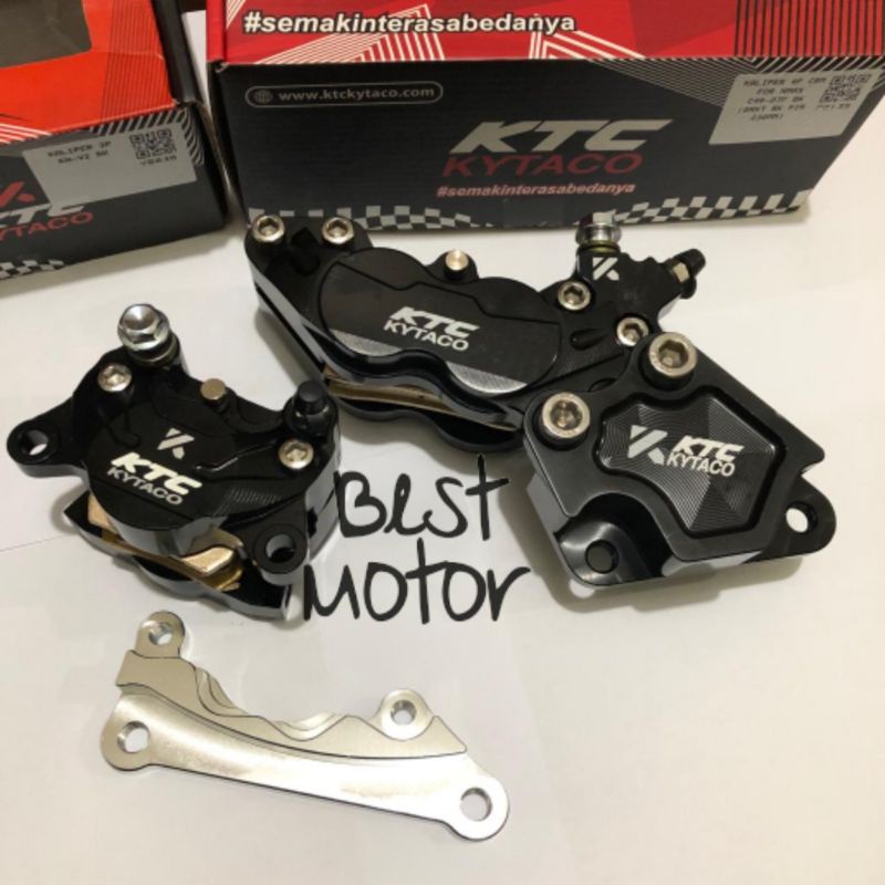 KALIPER NMAX KTC KYTACO 2019 DEPAN 4 PISTON BELAKANG 2 PISTON