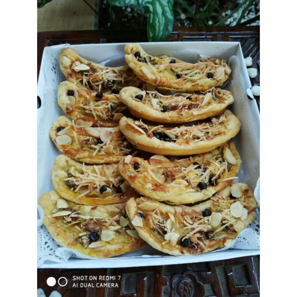 

Banana Crispy Homemade Fresh from the oven