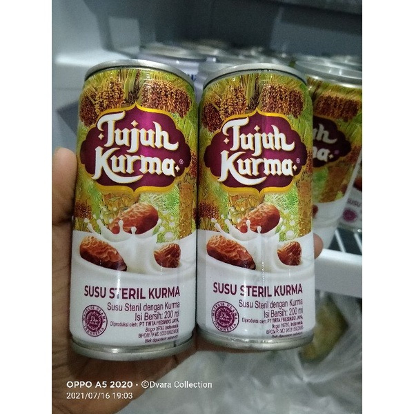

susu tujuh kurma